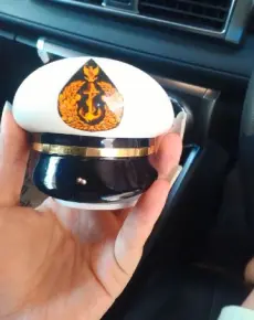 Miniatur Topi Pet TNI AL